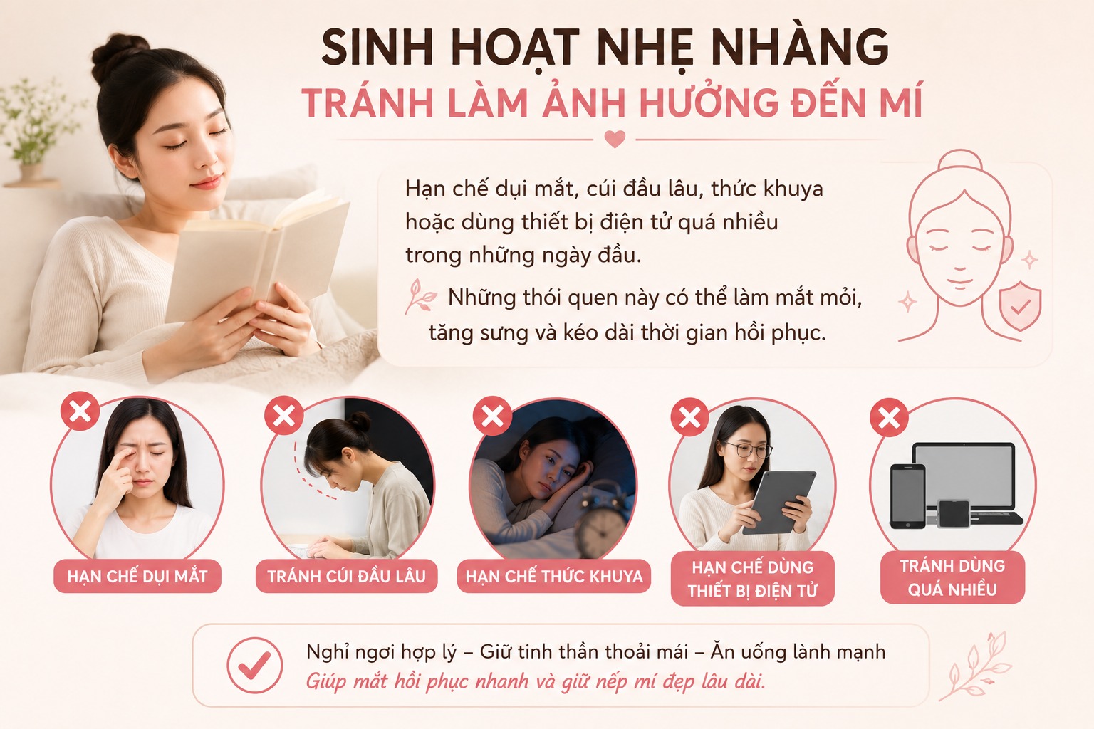 Sau cắt mí bao lâu thì rửa mặt an toàn nhất? cắt mí bao lâu thì rửa mặt