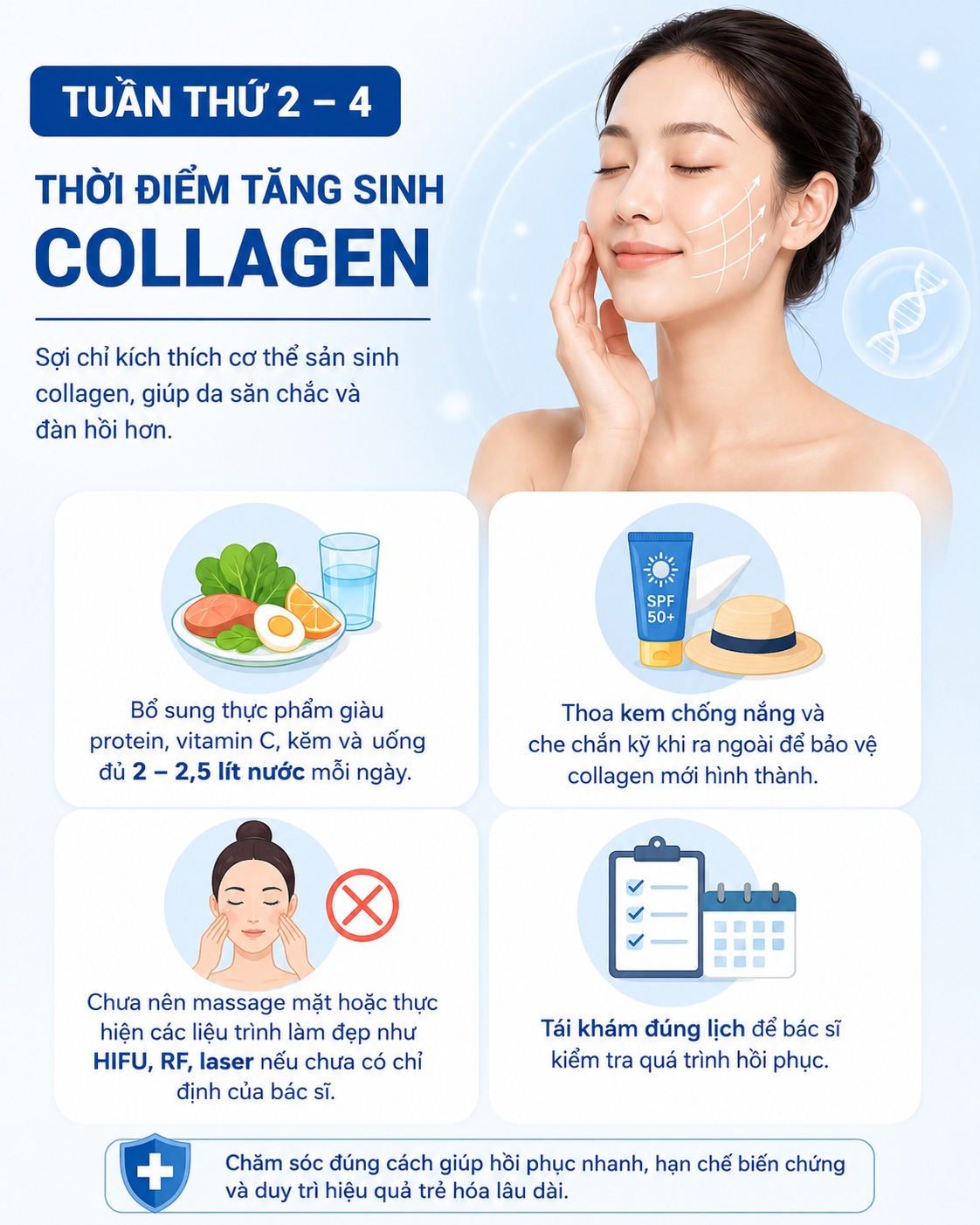 Cách chăm sóc sau khi căng da mặt bằng chỉ giúp duy trì hiệu quả lâu dài chăm sóc sau khi căng da mặt bằng chỉ