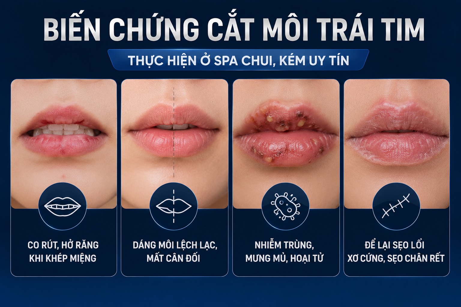 Có nên cắt môi trái tim không? Ai nên và không nên thực hiện? có nên cắt môi trái tim