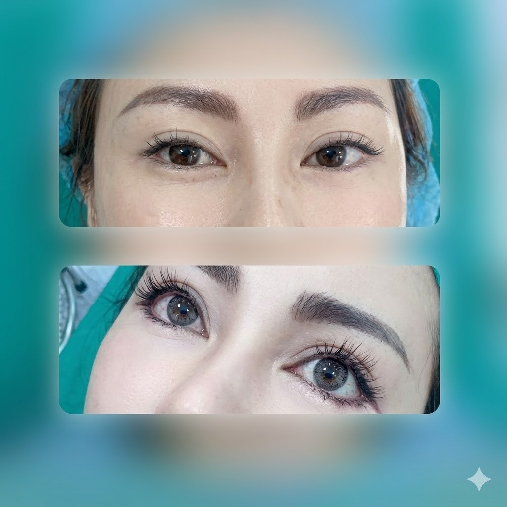 Mở góc mắt giọt lệ là gì? Kỹ thuật tạo đôi mắt to tròn, long lanh Tạo hình mắt giọt lệ nổi tiếng