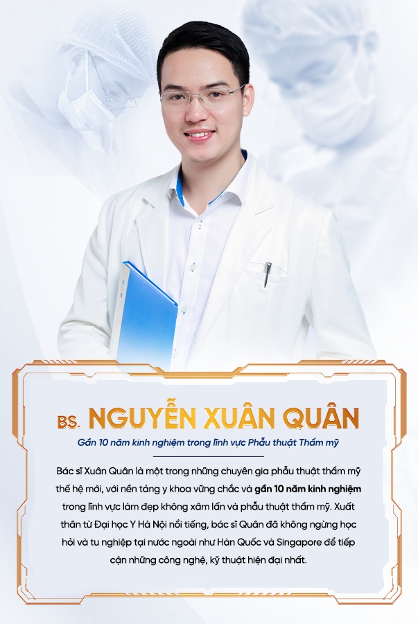 Mở góc mắt Bác sĩ Nguyễn Xuân Quân - Chuyên gia phẫu thuật thẩm mỹ