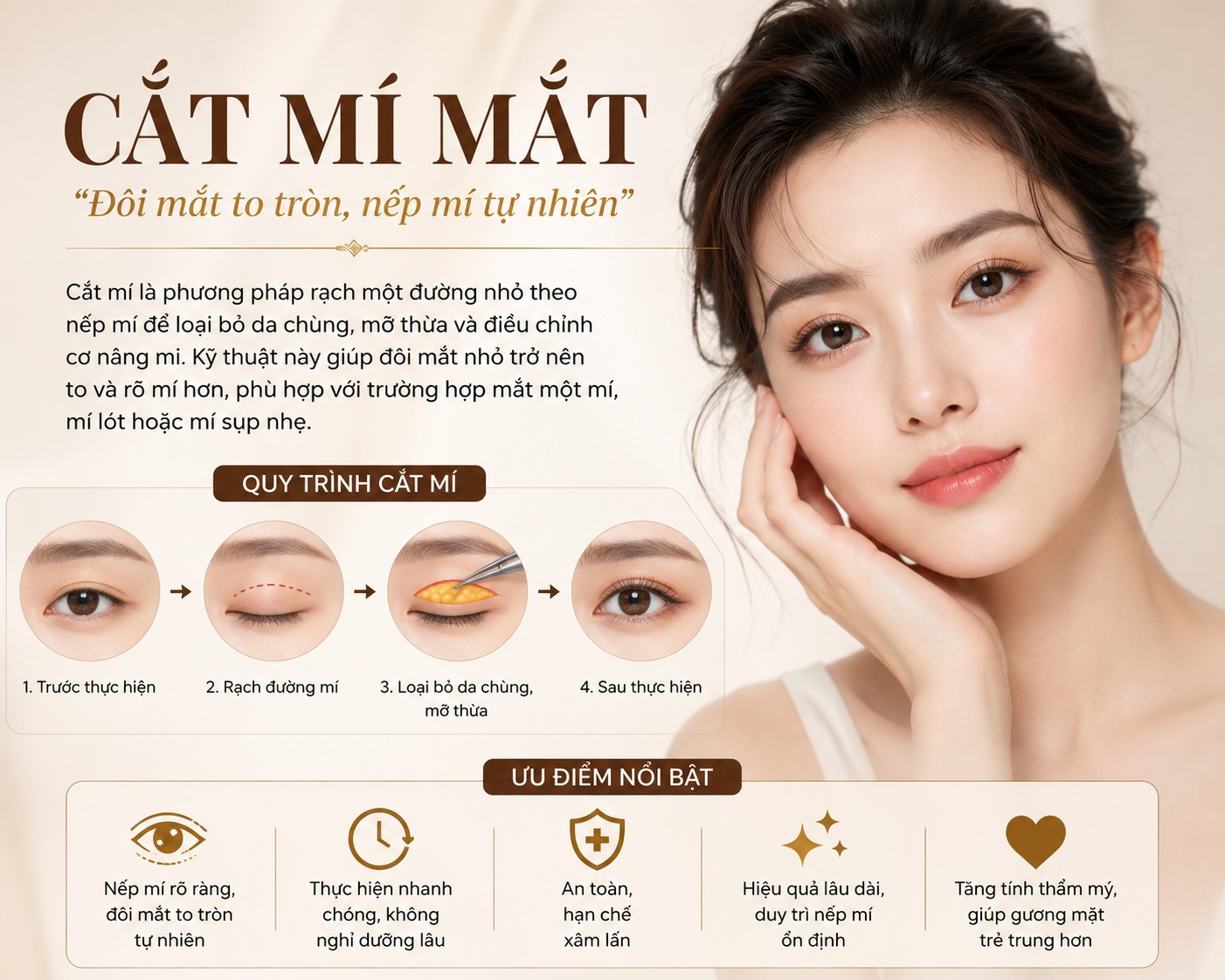 Địa chỉ phẫu thuật thẩm mỹ mắt to mắt nhỏ tốt nhất hiện nay phẫu thuật thẩm mỹ mắt to mắt nhỏ