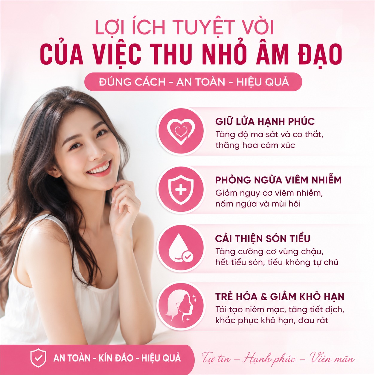 Thu nhỏ âm đạo thu nhỏ âm đạo
