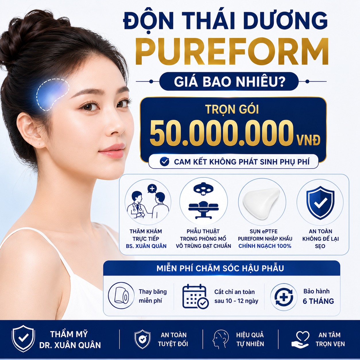 Độn thái dương Pureform Độn thái dương Pureform giá bao nhiêu?