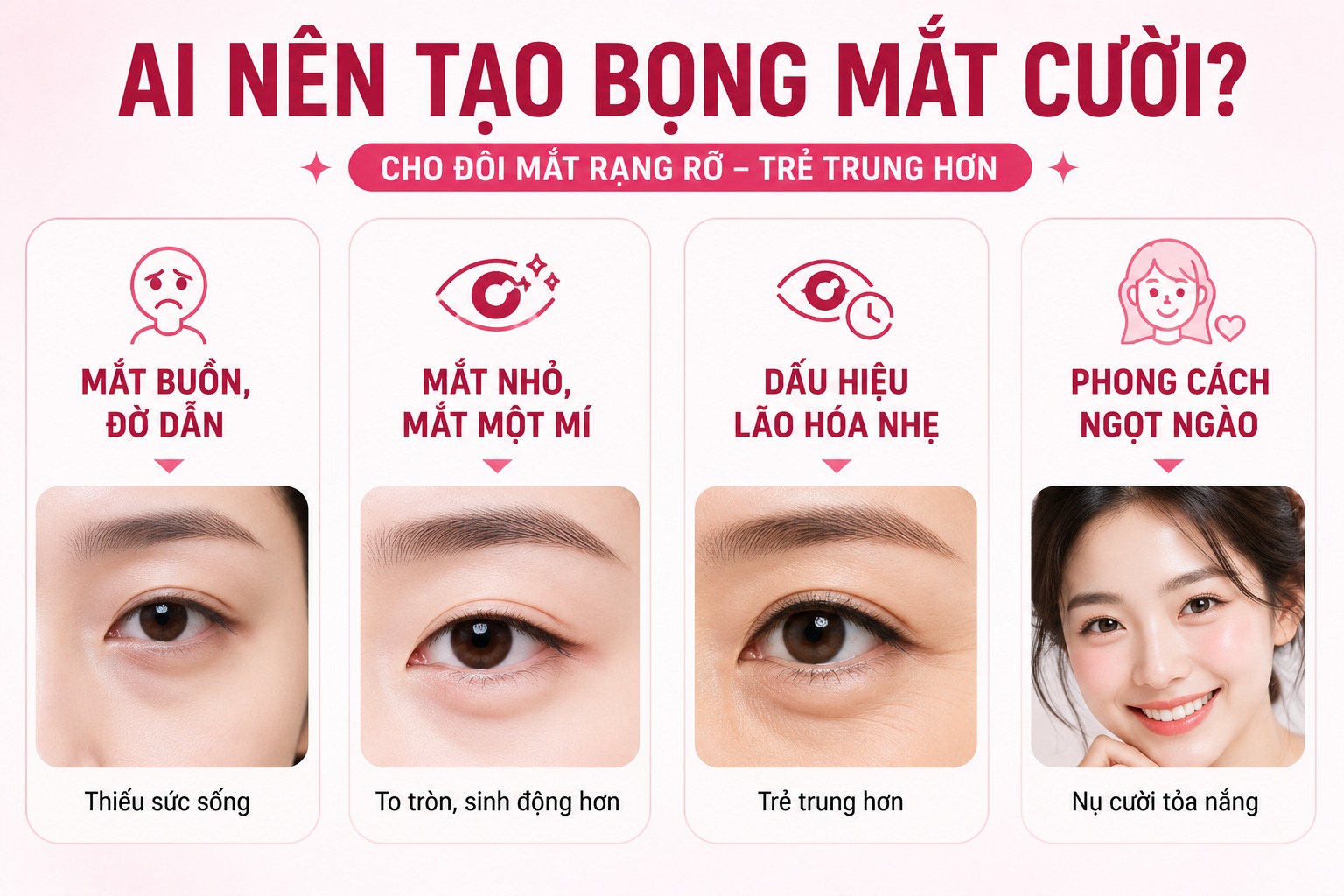 Những ai nên thực hiện thẩm mỹ mắt cười?