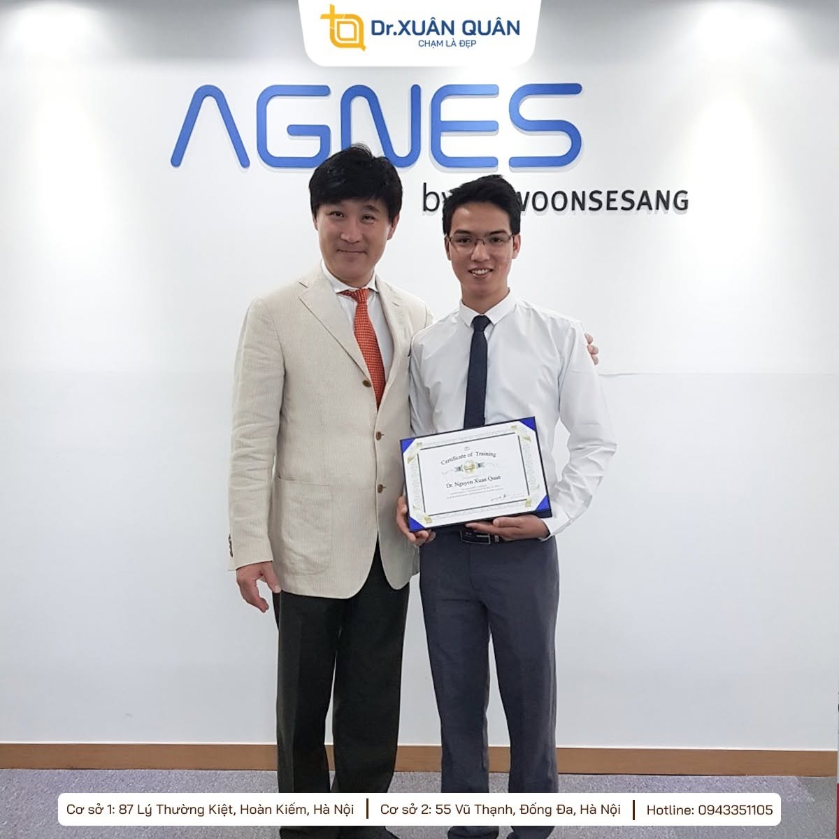 Bác sĩ cắt mí đẹp tại Hà Nội: Tại sao chọn Thẩm mỹ Dr. Xuân Quân? Bác sĩ Xuân Quân từng tu nghiệp tại nước ngoài
