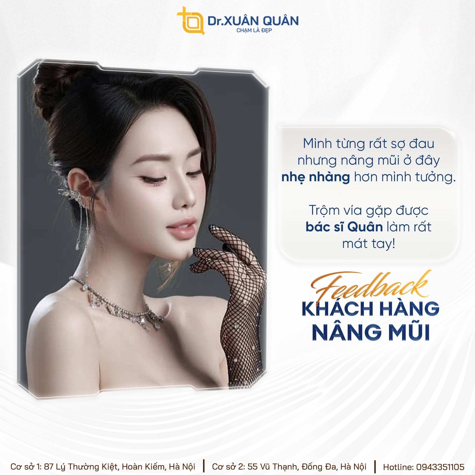 Feedback khách hàng tại Thẩm mỹ Dr. Xuân Quân