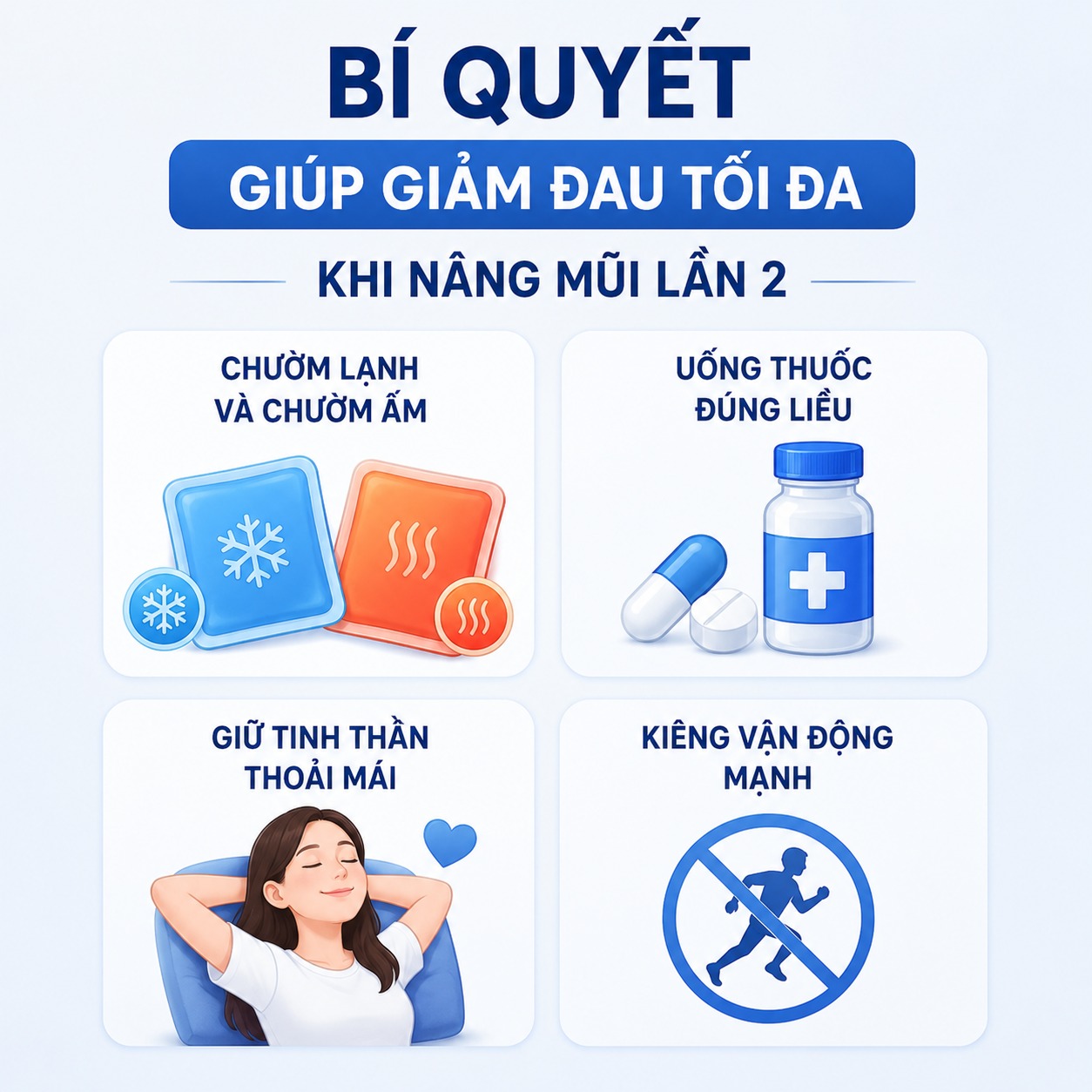 Nâng mũi lần 2 có đau không? Bao lâu thì lành? Bí quyết giúp giảm đau tối đa khi nâng mũi lần 2