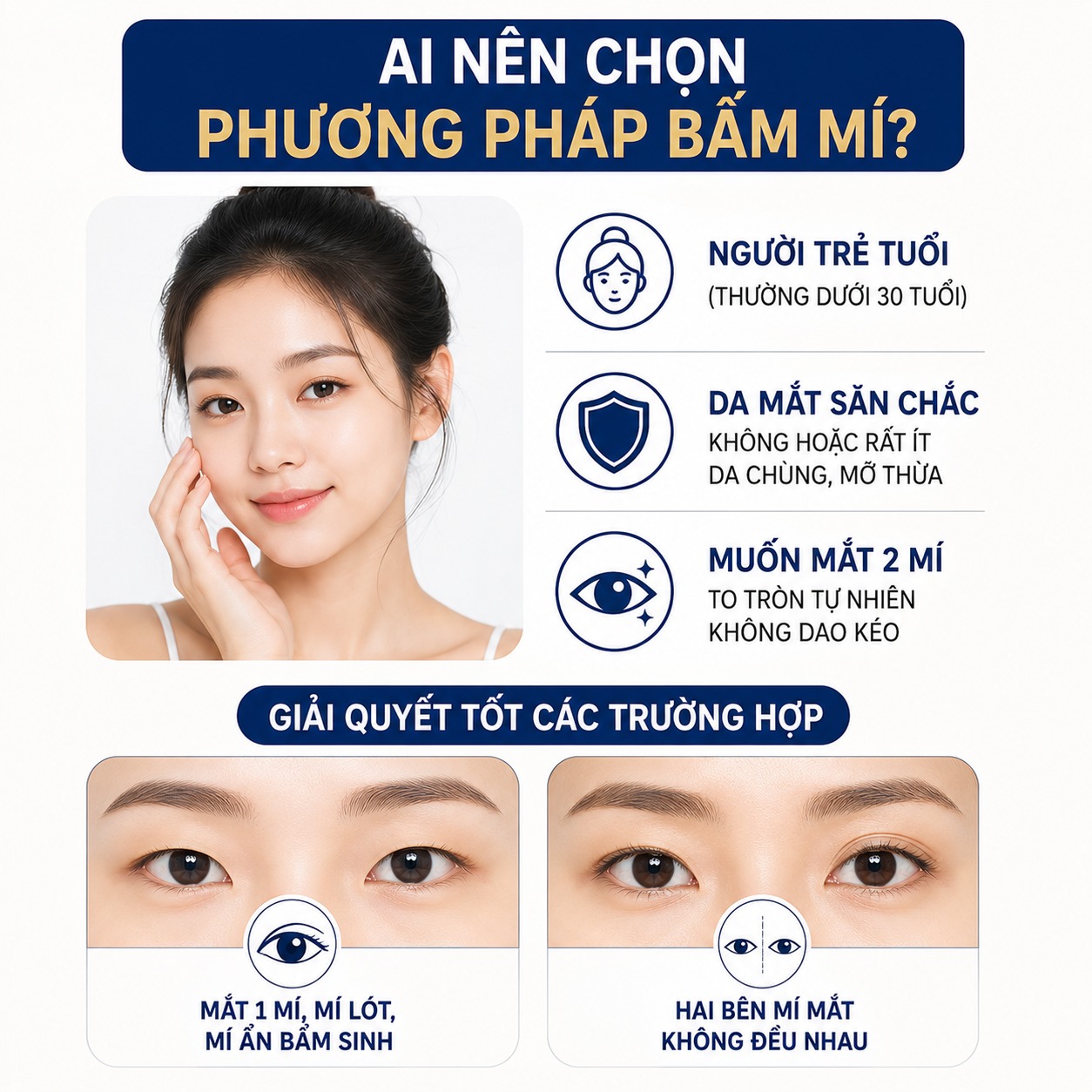 Ai nên chọn phương pháp bấm mí?