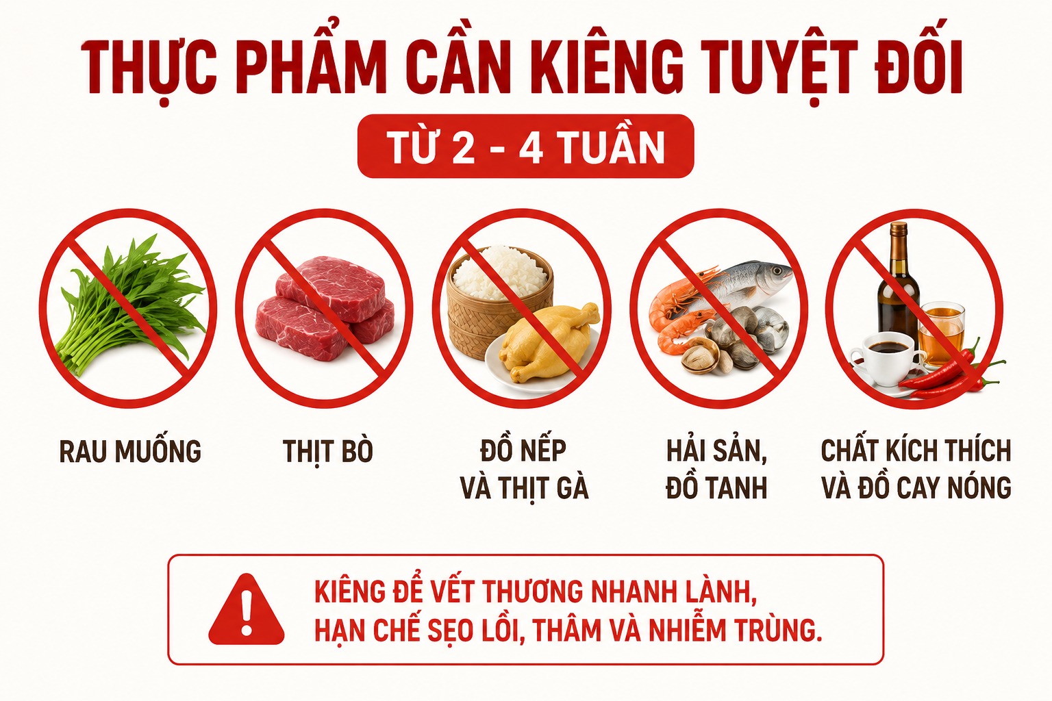 Hướng dẫn cách chăm sóc sau khi lấy mỡ bọng mắt giúp mắt nhanh lành, không sẹo Các thực phẩm cần kiêng tuyệt đối